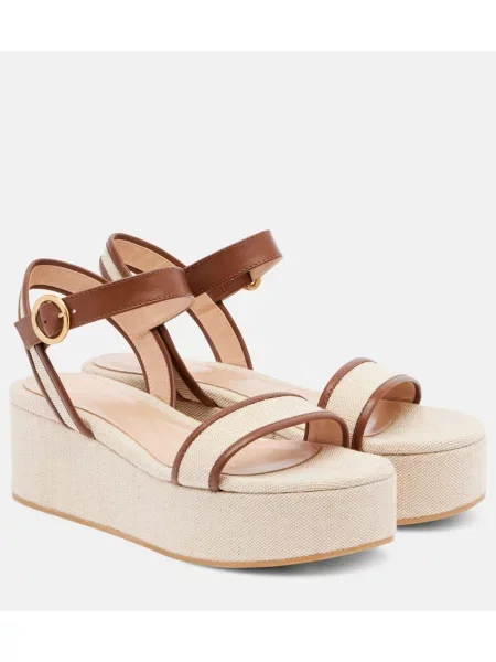 Sandale Gianvito Rossi din piele maro