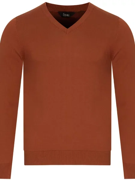 Pulover Espada s kapuco rjava