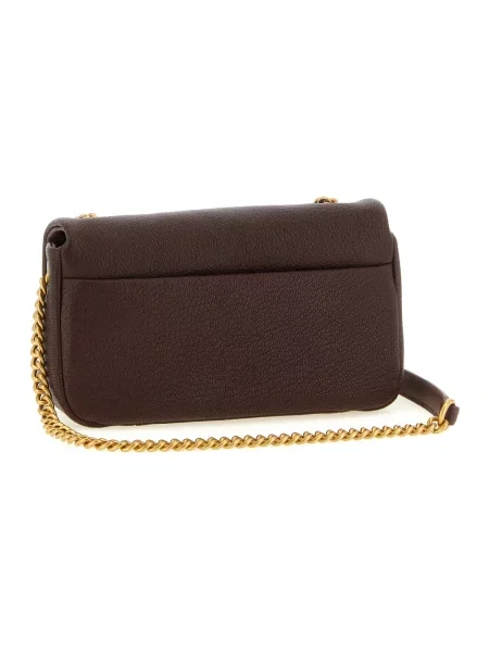 Pinko torebka crossbody skórzana brązowa