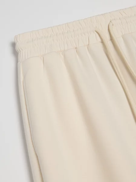 Барвель спортивні штани з тканини scuba кремовий