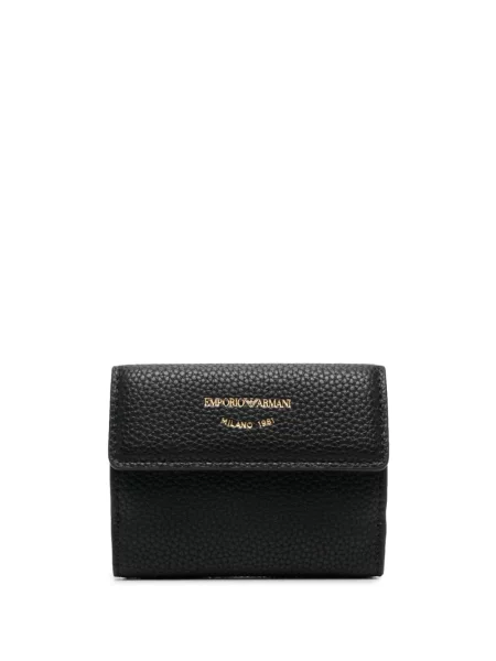 Portofel Emporio Armani din piele negru