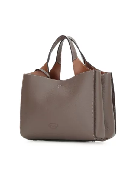 Torebka Tod's skórzana beżowa