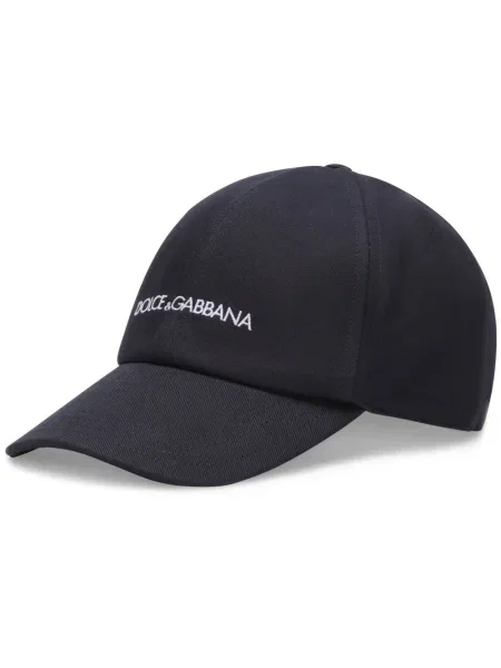 Șapcă Dolce & Gabbana cu broderie albastru