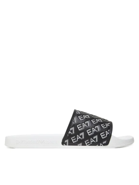 Emporio Armani Water Sports All Over fekete / flip-flopok. Méret: 42 EU fehér
