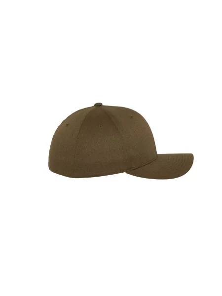 Czapka baseballowa dla dzieci Flexfit Wooly Comber zielona