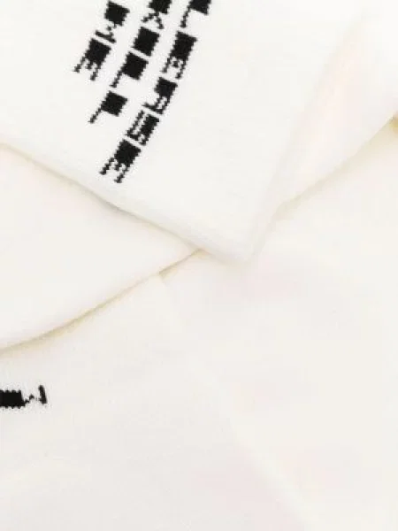 Șosete Rick Owens Drkshdw cu imagine alb