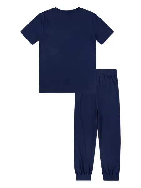 Piżama dziecięca Polo Ralph Lauren niebieska