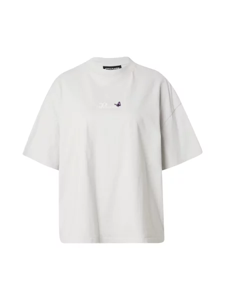 Pegador Tricou NORIA gri deschis / lila / negru alb