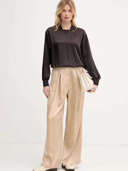 Lacoste bluza rjava