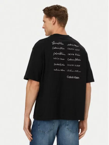 Tričko Calvin Klein Jeans černé