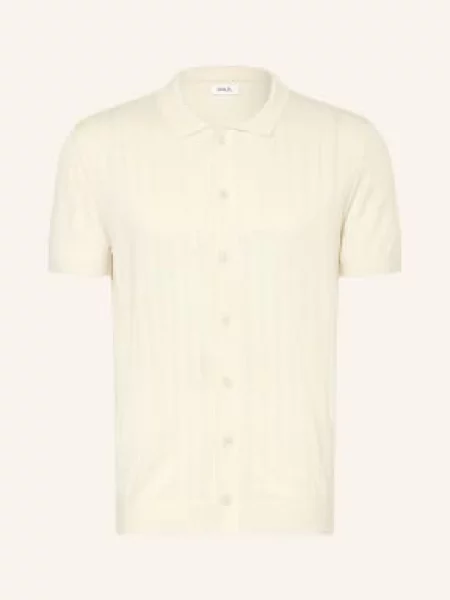 Paul Pletená Košile Slim Fit režná