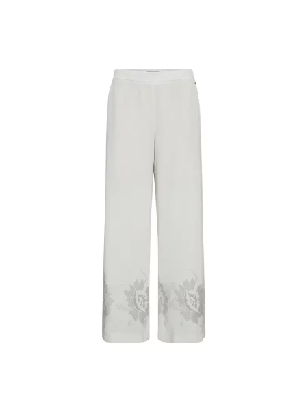 Lniane spodnie Mos Mosh białe