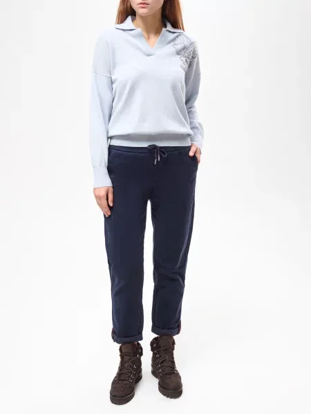 Штани Panicale Cashmere сині