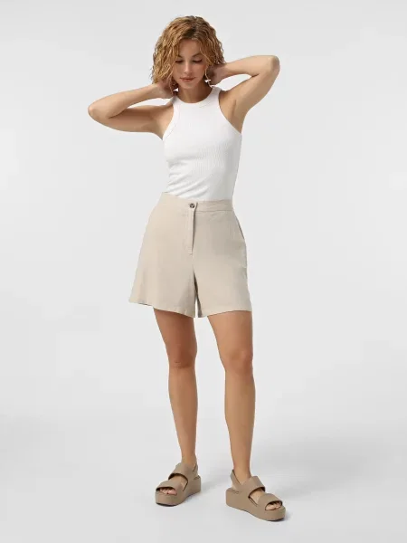 Повседневные шорты Vero Moda бежевые