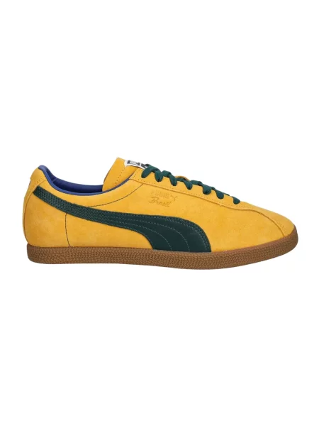Sneakersy Puma zamszowe żółte