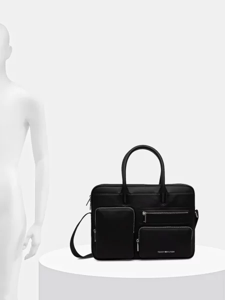 Tommy Hilfiger чанта за лаптоп мъжка черно