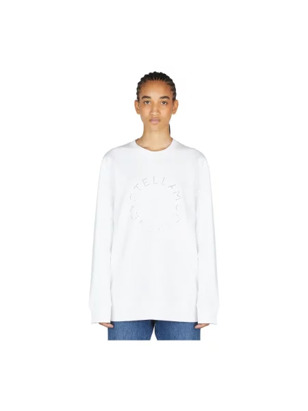Bluza Stella Mccartney z logo biała