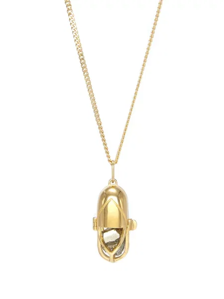 Pandantiv Capsule Eleven de cristal auriu