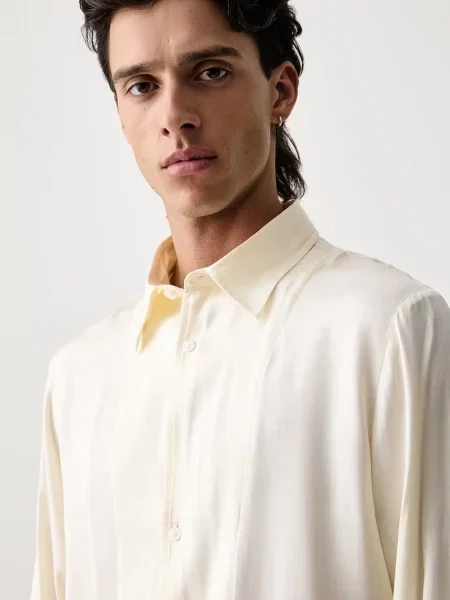 Armani Exchange férfi ing bézs