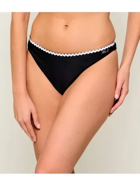 Karl Lagerfeld Jeans Slip de baie negru