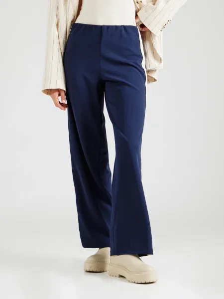 VERO MODA Hlače VMBERLIN mornarska / črna / off-bela bela