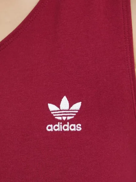 Lung papuci Adidas cu mâneci lungi cu dungi albastru