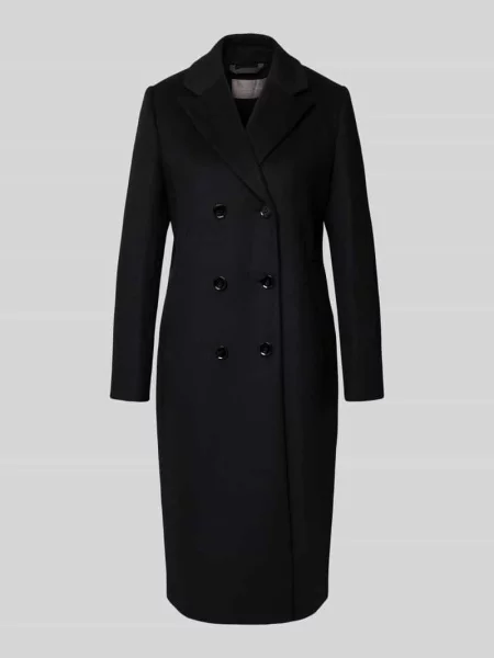 Płaszcz z połami Christian Berg Woman Selection czarny