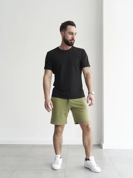 HANDY WEAR Cotton Basic Футболка чорний