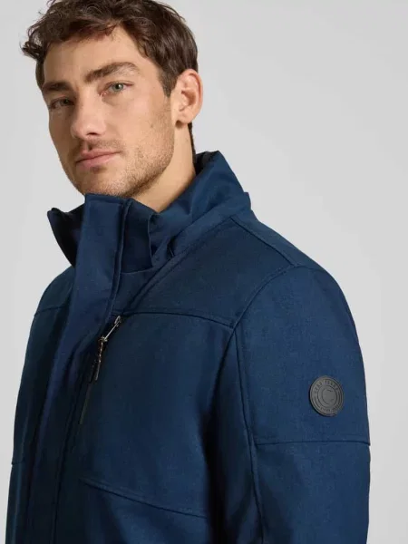 Parka o kroju regular fit z kapturem model ‘ROCKO’ Cars Jeans granatowa