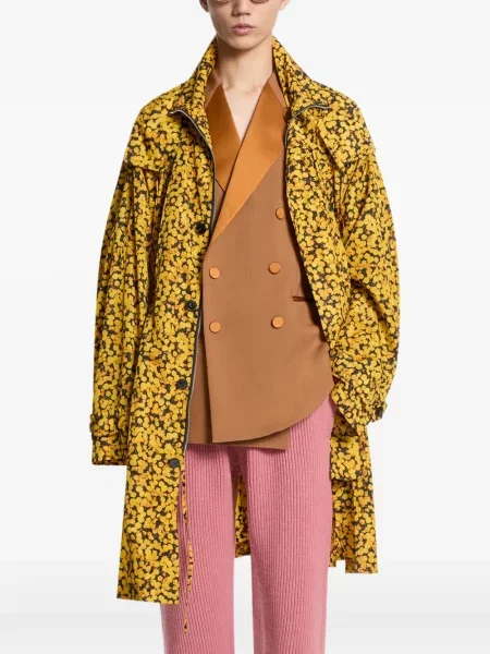 Geacă parka Dries Van Noten galben