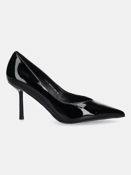 Кожаные туфли Answear.lab черные