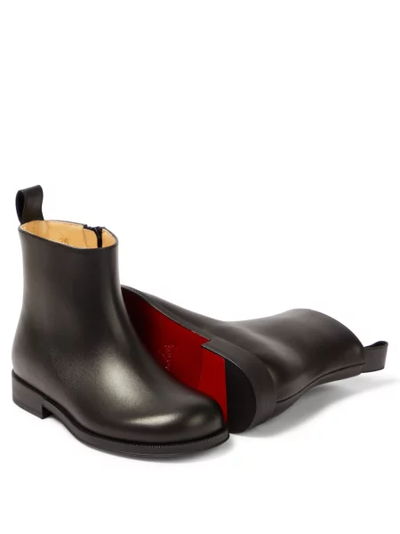 Μποτάκια αστραγάλου Christian Louboutin μαύρο