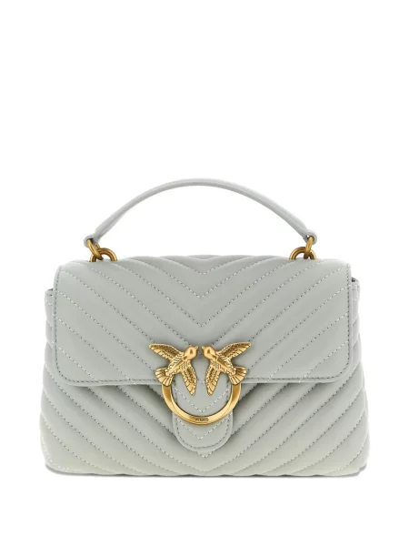 Pikowana mały torebka Pinko szara