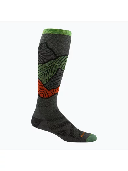 Șosete pentru bărbați Darn Tough Titan OTC Lightweight with Cushion forest