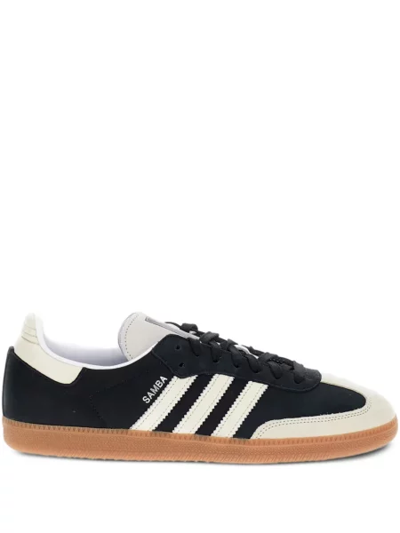 Sneakerși Adidas Samba din piele negru