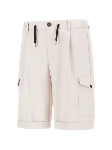 Pantaloni scurți cargo Herno cu cordon