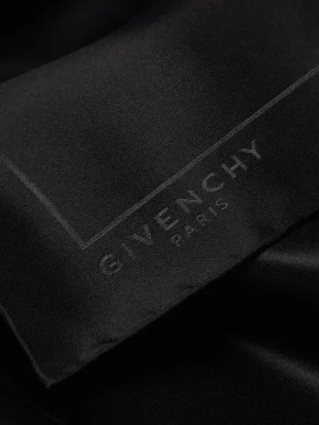 Fular Givenchy de mătase negru