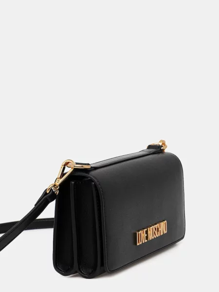LOVE MOSCHINO Ročna torba črna