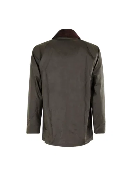 Lniana lekka kurtka Barbour zielona