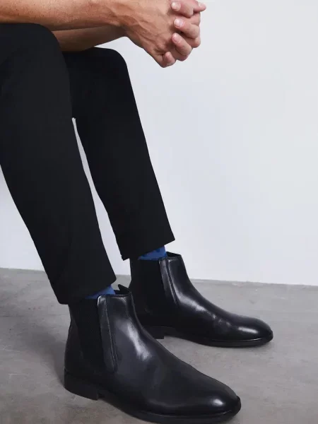 Medicine pantofi de piele barbati negru