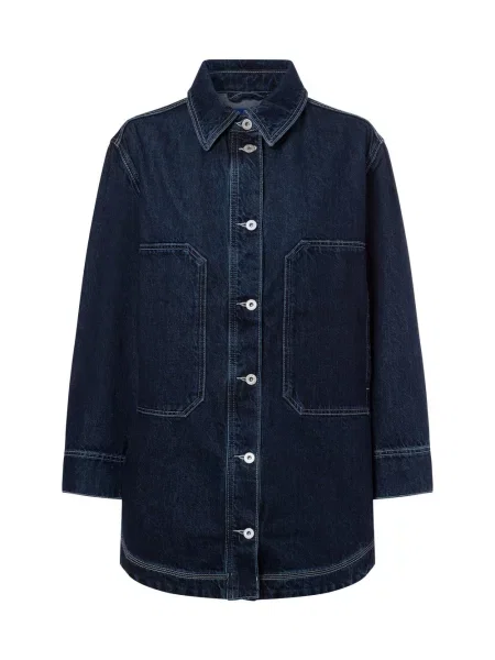 HUGO BLUE Dżinsowa bluzka Galane_B Kobiety jednolity XS niebieski