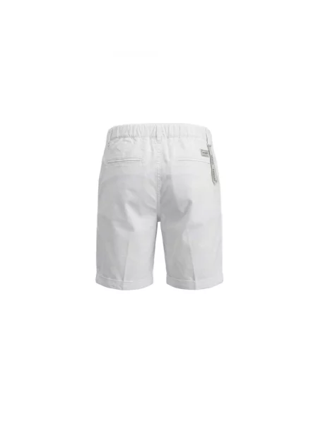 Bermudy 40weft białe
