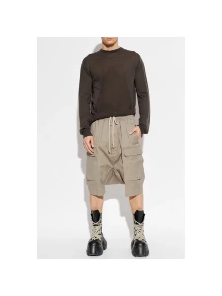 Sweter Rick Owens wełniany brązowy