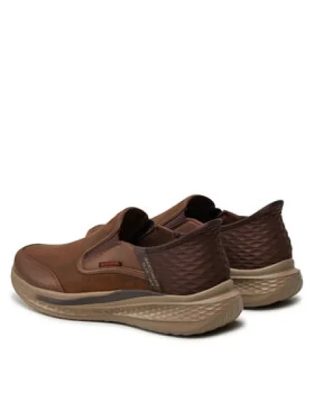 Skechers Polobotky Slade hnědá