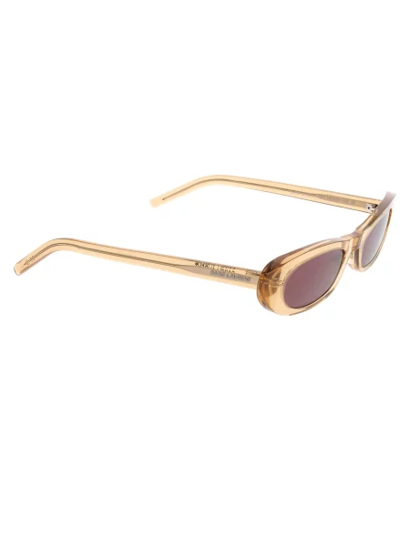 Okulary przeciwsłoneczne Saint Laurent żółte