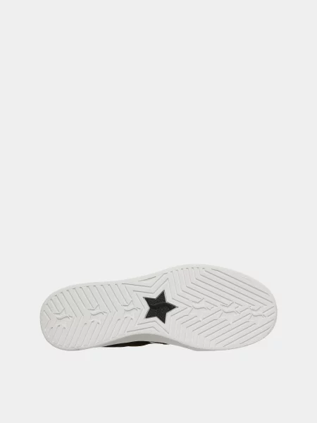 Кожаные кеды Skechers черные