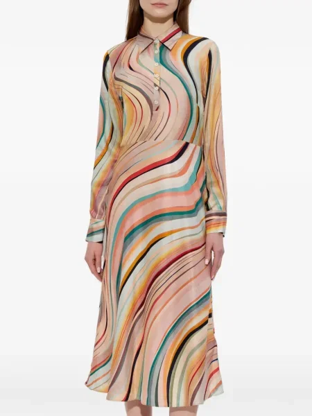 Rochie maxi Ps Paul Smith până la genunchi de costum