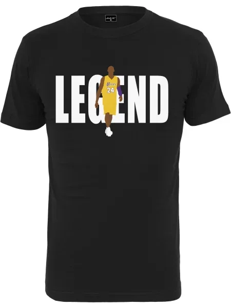Mister Tee Tricou negru galben neon / maro închis / mov neon alb