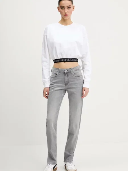 Rifle Karl Lagerfeld Jeans sivá