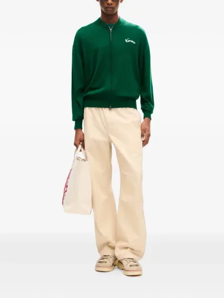 Cardigan Kenzo de lână verde